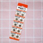 Button Cell Battery LR1130 (1 strip isi 10 butir) (baterai untuk sound books)