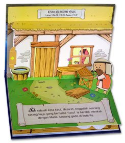 Buku Pop-Up Cerita Alkitab Kelahiran Yesus