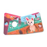 Little Bunny Board Book with Fun Finger Puppet!