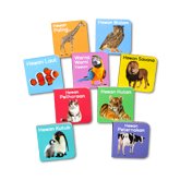 My First Library Dunia Hewan 9 Board Books (English - Indonesian)