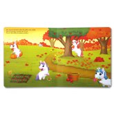 Unicorns & Friends Flip Flap Fun Board Book Over 40 Flaps! 