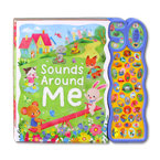 Sounds Around Me Board Book With 50 Sounds!                               
